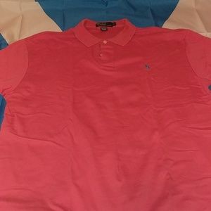 Ralph Lauren Polo Large Salmon w/ cobalt pony